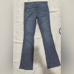 Hudson Beth Baby Bootcut Jean in Railroad Stripe